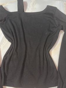 one shoulder y2k cool top