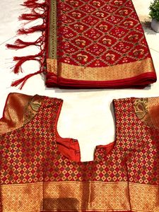 Red Saree