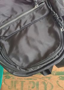 brand new👌📣Sleek Black Nylon Backpack