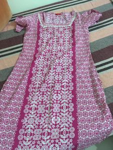 Vintage Print Kurti