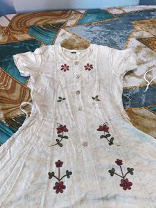 Boho Embroidered Kurta