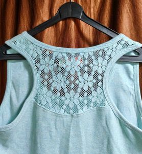 New Cloth Theory Cyan Tank Top