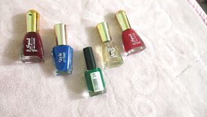 6 combo setNail Polish &amp; Rhinestones
