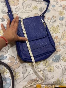 Dark Burgundy  Leather Handbag from Baggie