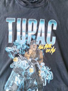 Tupac cropped T-Shirt vintage