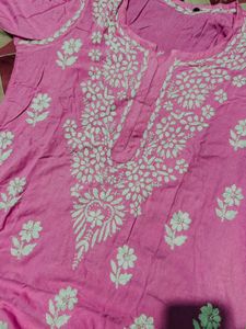 SevaChikan Chikankari kurta Set