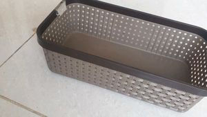Vintage Plastic Storage Basket