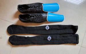 Complete Soccer Set: Cleats, Shin Guards & Socks