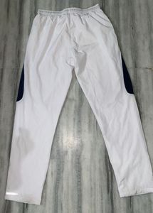Men's White Track Pants