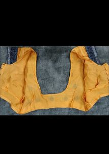 Yellow Embroidered Blouse