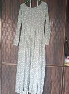 Floral Long Sleeve Maxi Dress