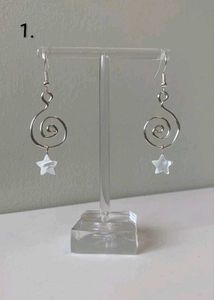 Star & Swirl Dangle Earrings ( Any 1)