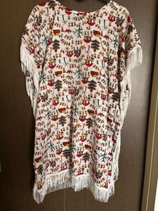 Brand New Warli Print Kaftan Top
