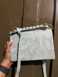 Stylish Light Blue Handbag