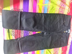 Classic Black Straight Leg Jeans