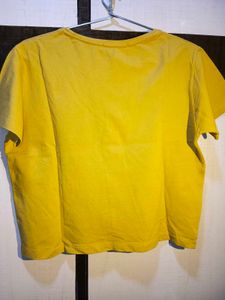GAP Yellow Sequin Tee