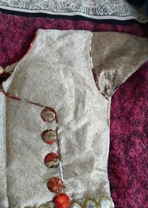 Printed Ethnic Skirt With Blouse And Dupatta