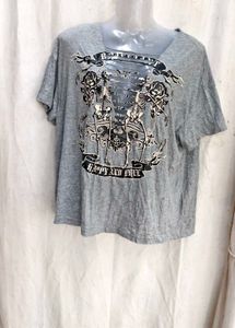 Gothic Skeleton Graphic Tee