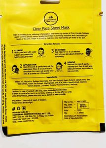 Cosderma Clear Face Sheet Mask