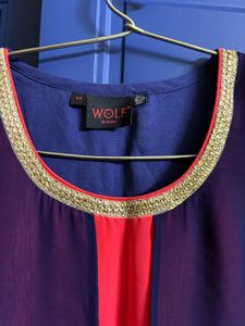 Beautiful Embroidered jacket style Kurta