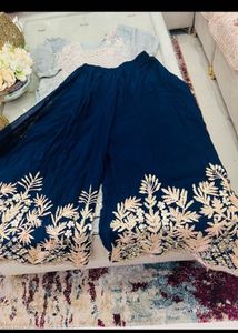 Embroidered Kurta with garara