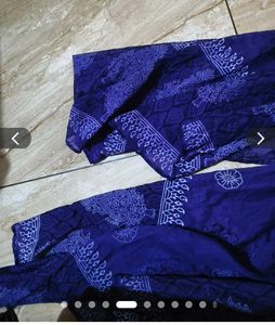 Purple Cotton  Dupatta
