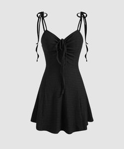 Littlebox India | Summertime Black Mini Dress