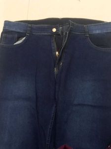 Classic Blue Denim Capri Jeans (women)