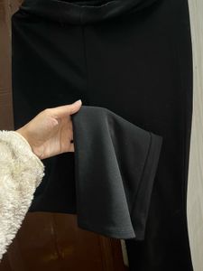 Black Flared Leggings