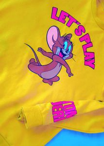Very Cute And Beautiful Tom &amp; Jerry Half Hoodie