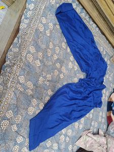 Purple and Blue salwar