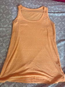 Orange Tank Top