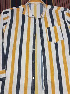 Men's Striped Casual Shirt