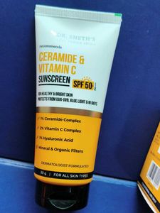 Dr. Seth's Ceramide &amp; Vitamin C Sunscreen SPF 50