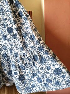 Blue Floral Dress