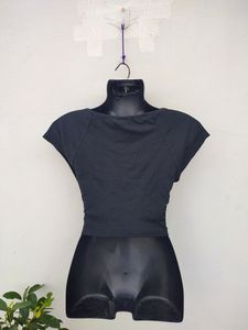 🎀Price Drop🎀Shein Black Ribbed Top