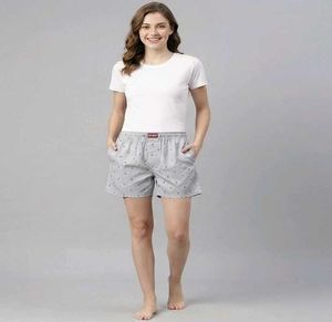 Comfortable Printed Sleep Shorts