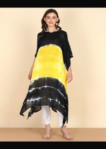 Stylish Tie-Dye Print Kurta