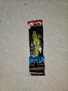 Black Elegant Long Gloves