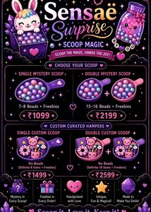 ⚡Flash Sale 💜🐻 Double Mystery Scoop