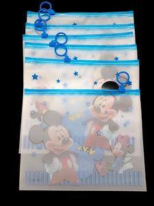 Set Of 6 Mickey Mouse Silicon Pouches