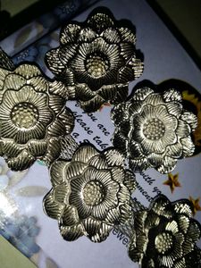 Oxidised Silver Choker Set