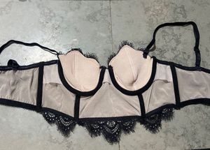 Lace Detail Corset with Side Boning