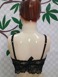 (1000)Black Lace Bralette