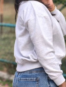 Trendy Patchwork Sweatshirt
