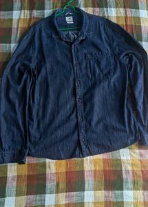 Lee  Blue Denim Shirt