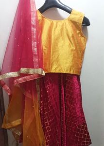 Haldi Look Dress Size S,m,l Fit