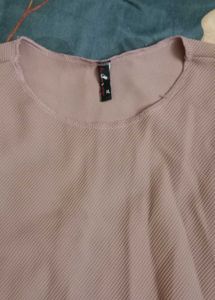 Ribbed Knit Batwing Sleeve Top
