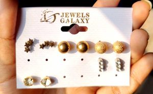 Unique Multi-Piece Earring Set