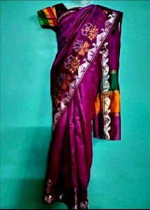 Mejantha silk saree